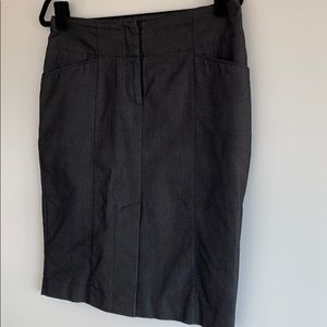 Lightweight denim pencil skirt - RW& Co